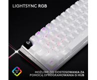 LOGITECH G PRO 60 Lightspeed Tactile biały - 1238402 - zdjęcie 14